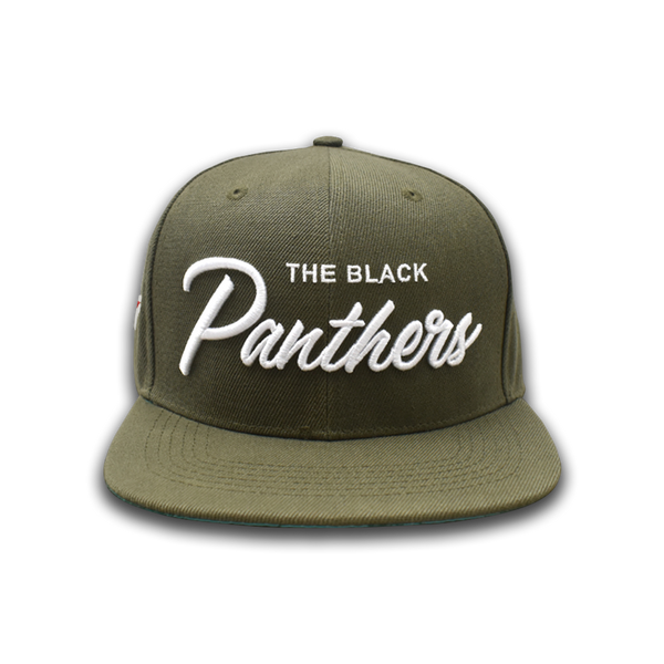 The Black Panthers Snapback - Green Rally Edition - Free Breakfast Apparel