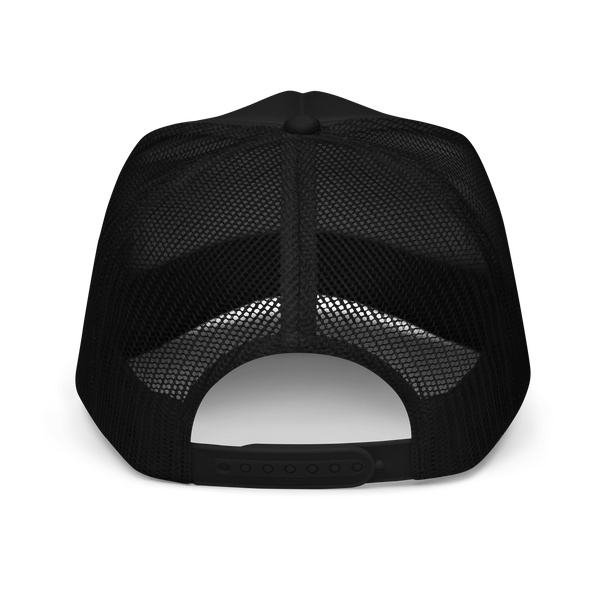 LIVE FREE Foam Trucker in JetBlack