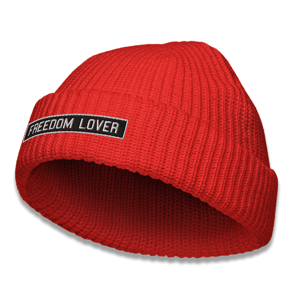 Freedom Lovers Beanie in Blood