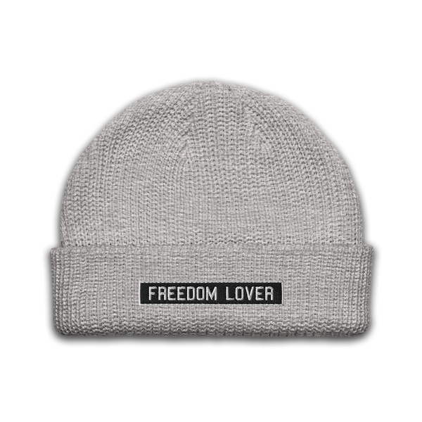 Freedom Lovers Beanie in HeatherGray