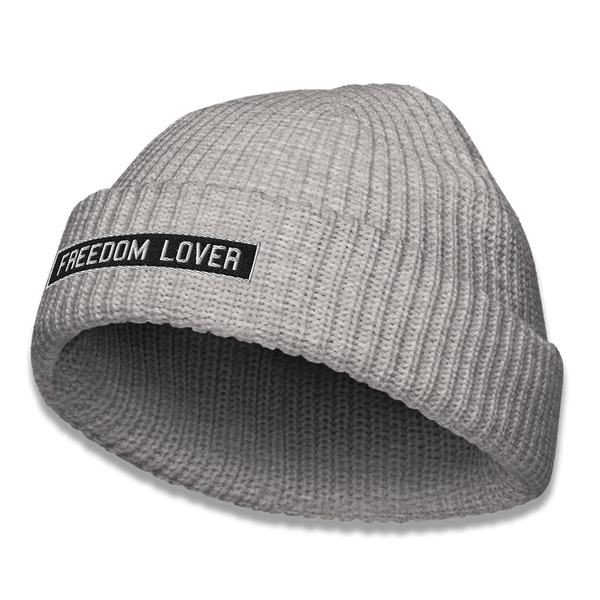 Freedom Lovers Beanie in HeatherGray
