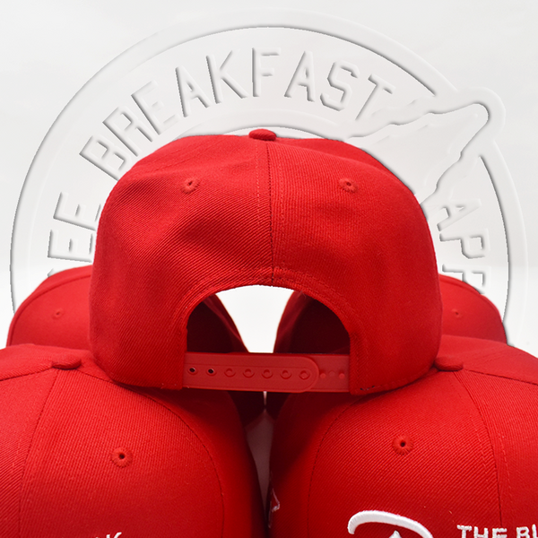 The Black Panthers Snapback - Red Rally Edition - Free Breakfast Apparel